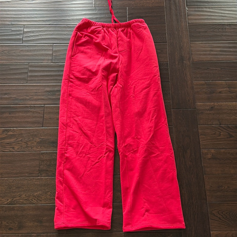 brand new Shop Fancy Valentines Drop Mockneck and wide leg sweatpants size l/xl